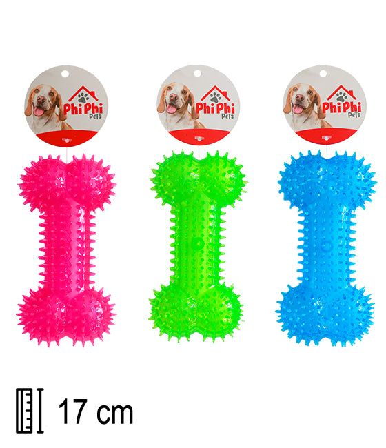 Hueso De Goma Con Chifle 17*7.5cm PHI PHI PETS 1