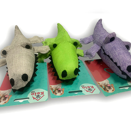 Juguete Cocodrilo Con Chifle 29cm PHI PHI PETS 2