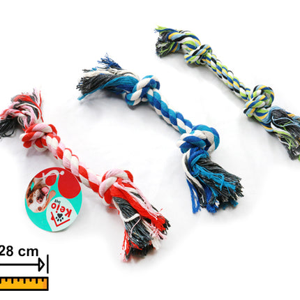 Juguete Cuerda Con Nudos 28cm PHI PHI PETS 1