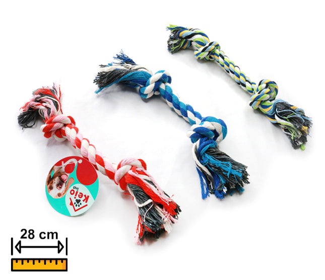 Juguete Cuerda Con Nudos 28cm PHI PHI PETS 1