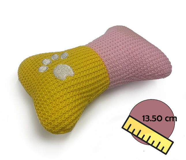 Juguete Hueso Con Chifle 13.50cm PHI PHI PETS 1