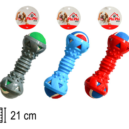 Mordedor Con Pelota 21 * 7.5cm PHI PHI PETS 1