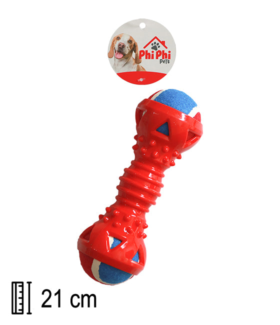 Mordedor Con Pelota 21 * 7.5cm PHI PHI PETS 2