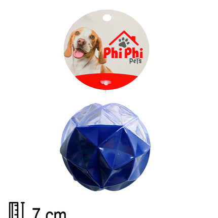 Pelota Chifle Y Luz 7cm PHI PHI PETS 3