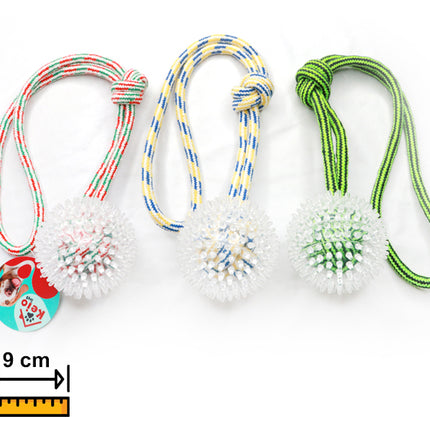 Pelota Con Soga 54.5cm PHI PHI PETS 1