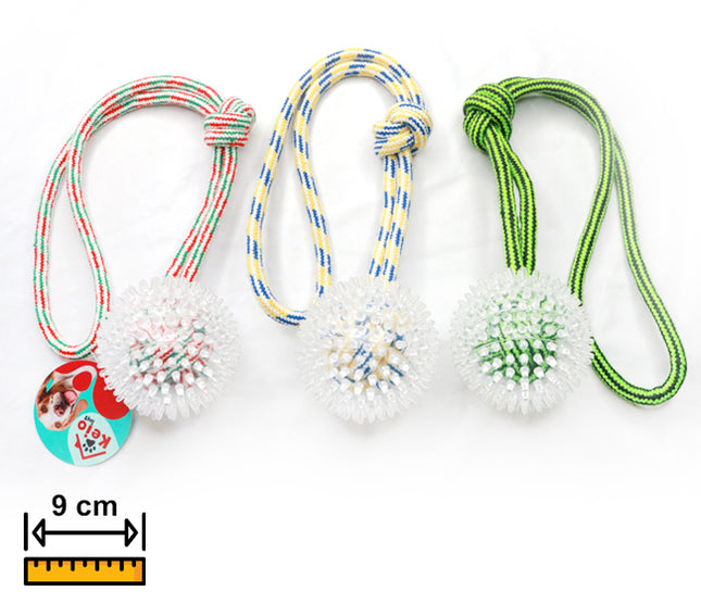 Pelota Con Soga 54.5cm PHI PHI PETS 1