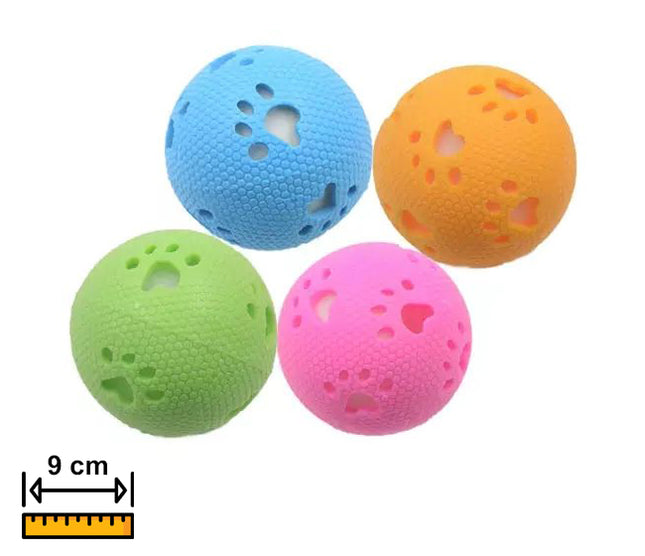 Pelota De Goma Dura 7.5cm PHI PHI PETS 1