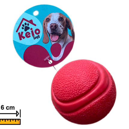 Pelota De Goma Resistente Para Morder 6cm PHI PHI PETS 1