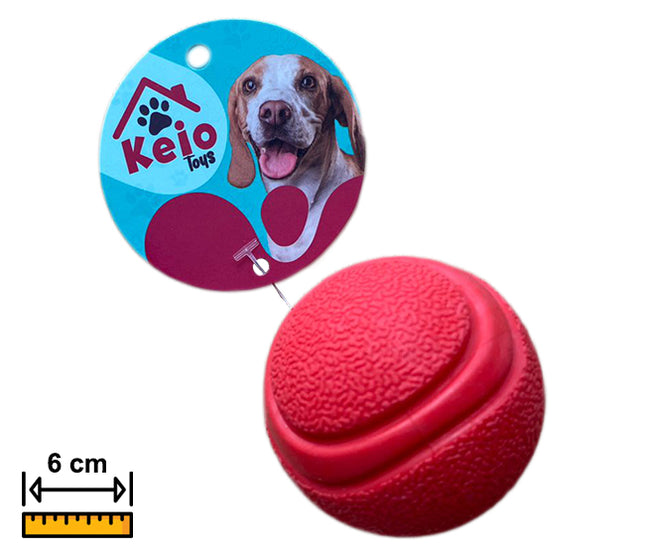 Pelota De Goma Resistente Para Morder 6cm PHI PHI PETS 1