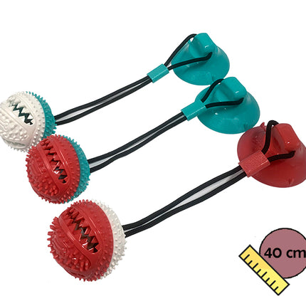 Pelota Dental Con Ventosa 40cm PHI PHI PETS 1