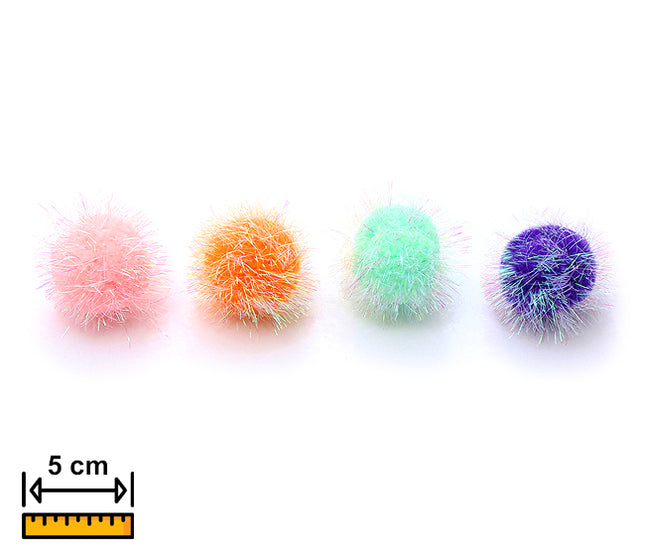 Pelota Glitter 5cm PHI PHI PETS 1