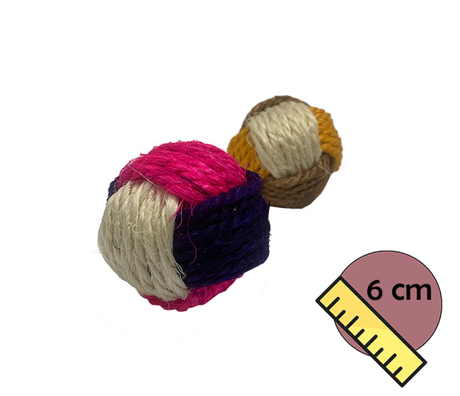 Pelota Rascadora 6cm PHI PHI PETS 1